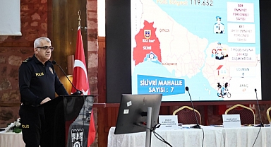 Silivri’nin güvenlik fotoğrafı Huzur Toplantısı’nda açıklandı