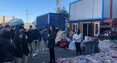 TÜRAM Lisesi Öğrencilerine Sıfır Atık Eğitimi