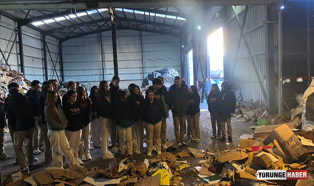 TÜRAM Lisesi Öğrencilerine Sıfır Atık Eğitimi