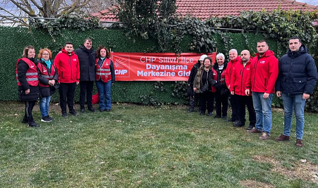 CHP Silivri’den cezaevi önünde dayanışma