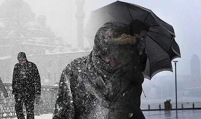 İstanbul için alarm verildi! Meteoroloji sarıya döndü, kar ve fırtına kapıda