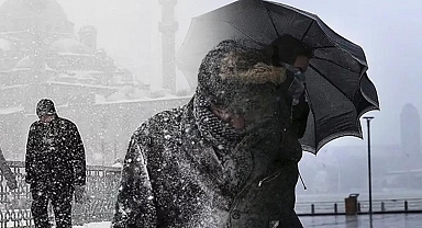 İstanbul için alarm verildi! Meteoroloji sarıya döndü, kar ve fırtına kapıda