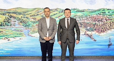 Balcıoğlu, İBB Genel Sekreteri Volkan Demir’i ağırladı