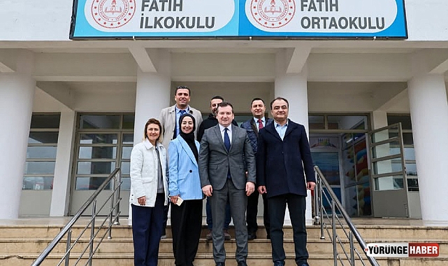 Balcıoğlu okullarda incelemelerde bulundu