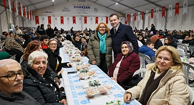 Başkan Balcıoğlu iftar sofrasında vatandaşlarla buluştu