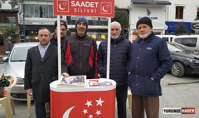 Saadet Partisi'nden Erbakan için anma standı