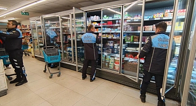 Silivri’de Ramazan öncesi marketlere sıkı denetim
