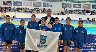 Silivri yüzme takımından başarılı performans