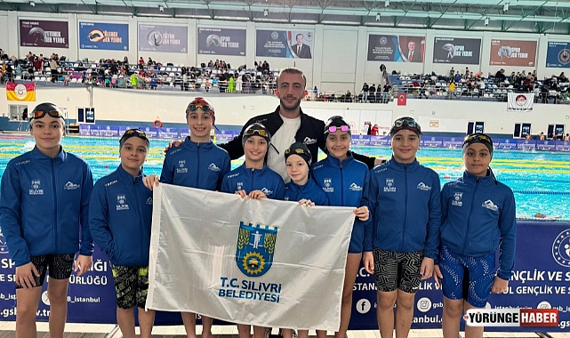 Silivri yüzme takımından başarılı performans