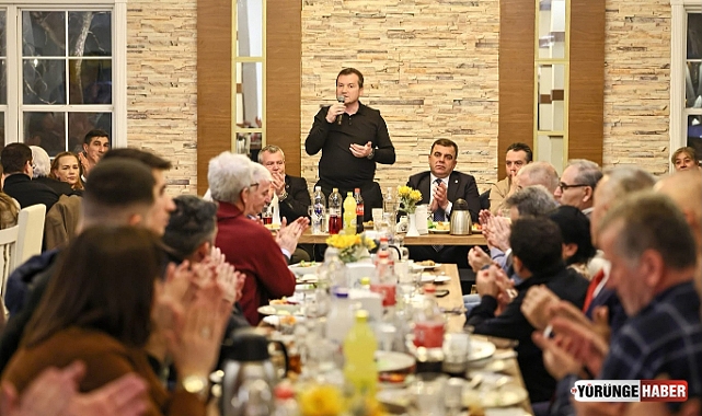 Balcıoğlu, örgütle iftarda buluştu