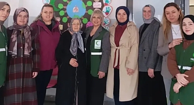Yeşilay gönüllülerinden rehabilitasyon merkezine ziyaret