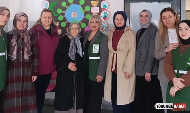 Yeşilay gönüllülerinden rehabilitasyon merkezine ziyaret