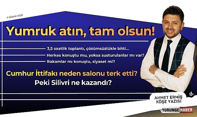Yumruk atın, tam olsun!