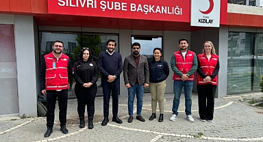 Alman Kızılhaçı heyeti Silivri Kızılay’ı ziyaret etti