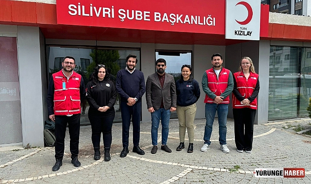 Alman Kızılhaçı heyeti Silivri Kızılay’ı ziyaret etti