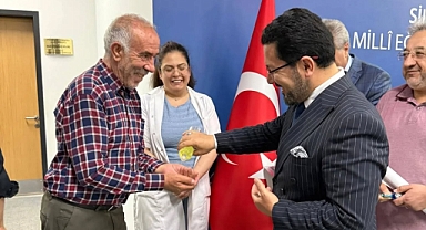 İlçe Millî Eğitim Müdürlüğü’nde bayramlaşma programı 