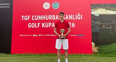 Mustafa Nuri Dinçer’den golfte büyük başarı
