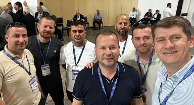 Gürkan Ölçer federasyon seçimlerine katıldı