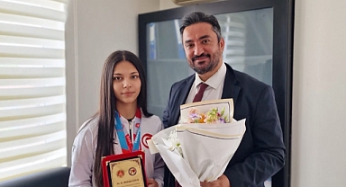 Milli sporcudan Mehmet Keleş'e teşekkür