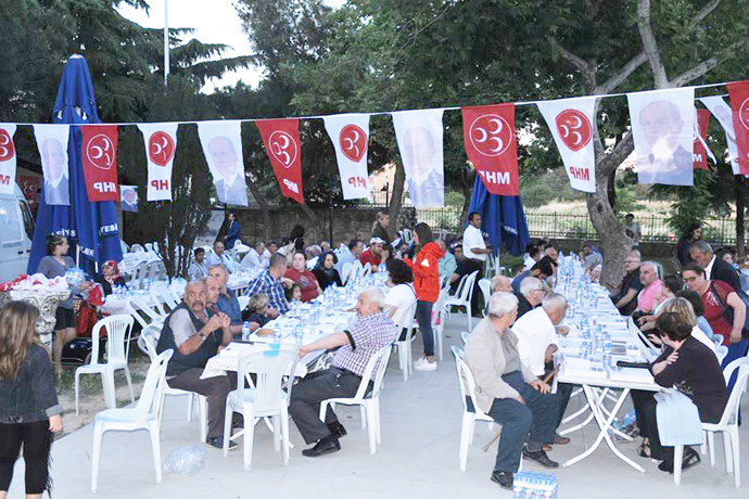 MHP Silivri, iftarda buluştu