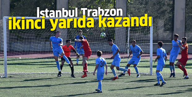 İstanbul Trabzon ikinci yarıda kazandı: 2-1