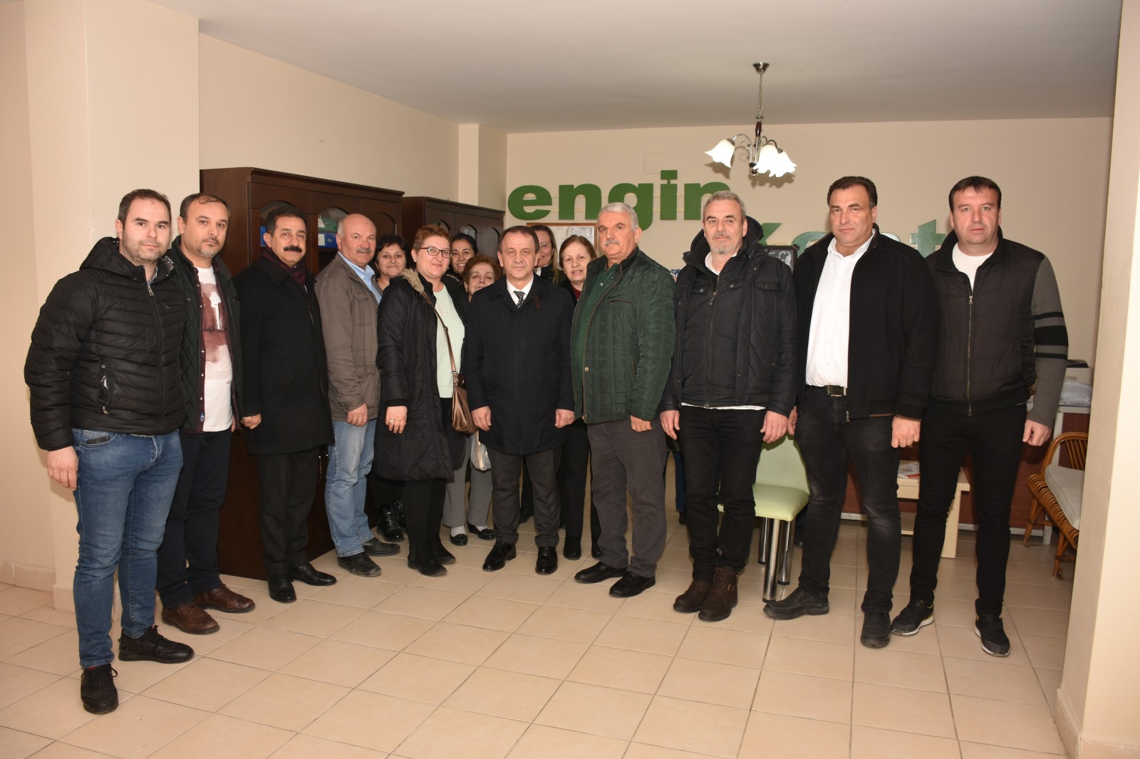 CHP Adayı site sakinleriyle buluştu