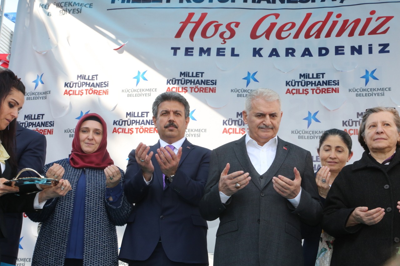 Küçükçekmece millet kütüphanesi açıldı