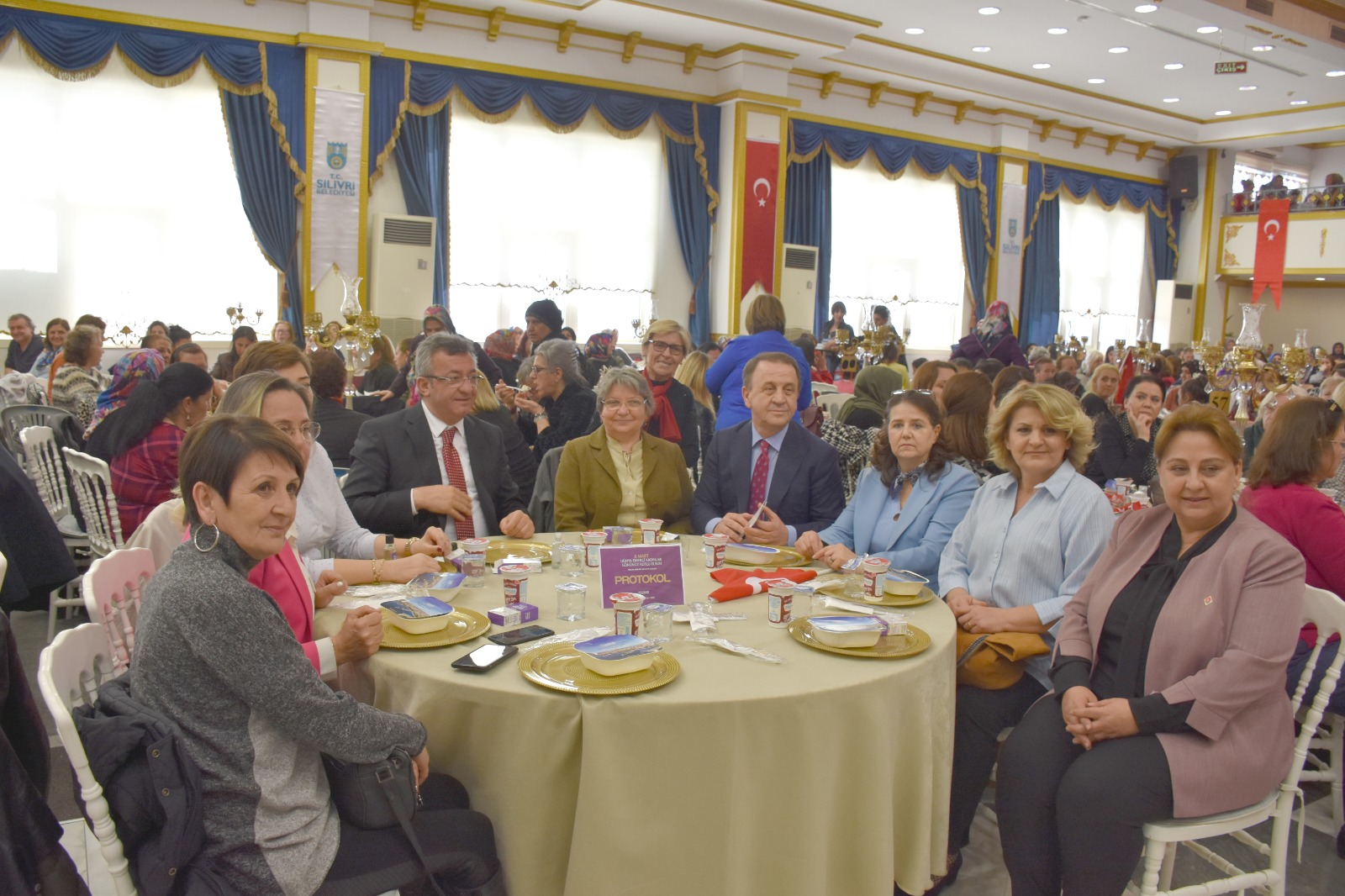 Silivrili kadınlara özel kutlama