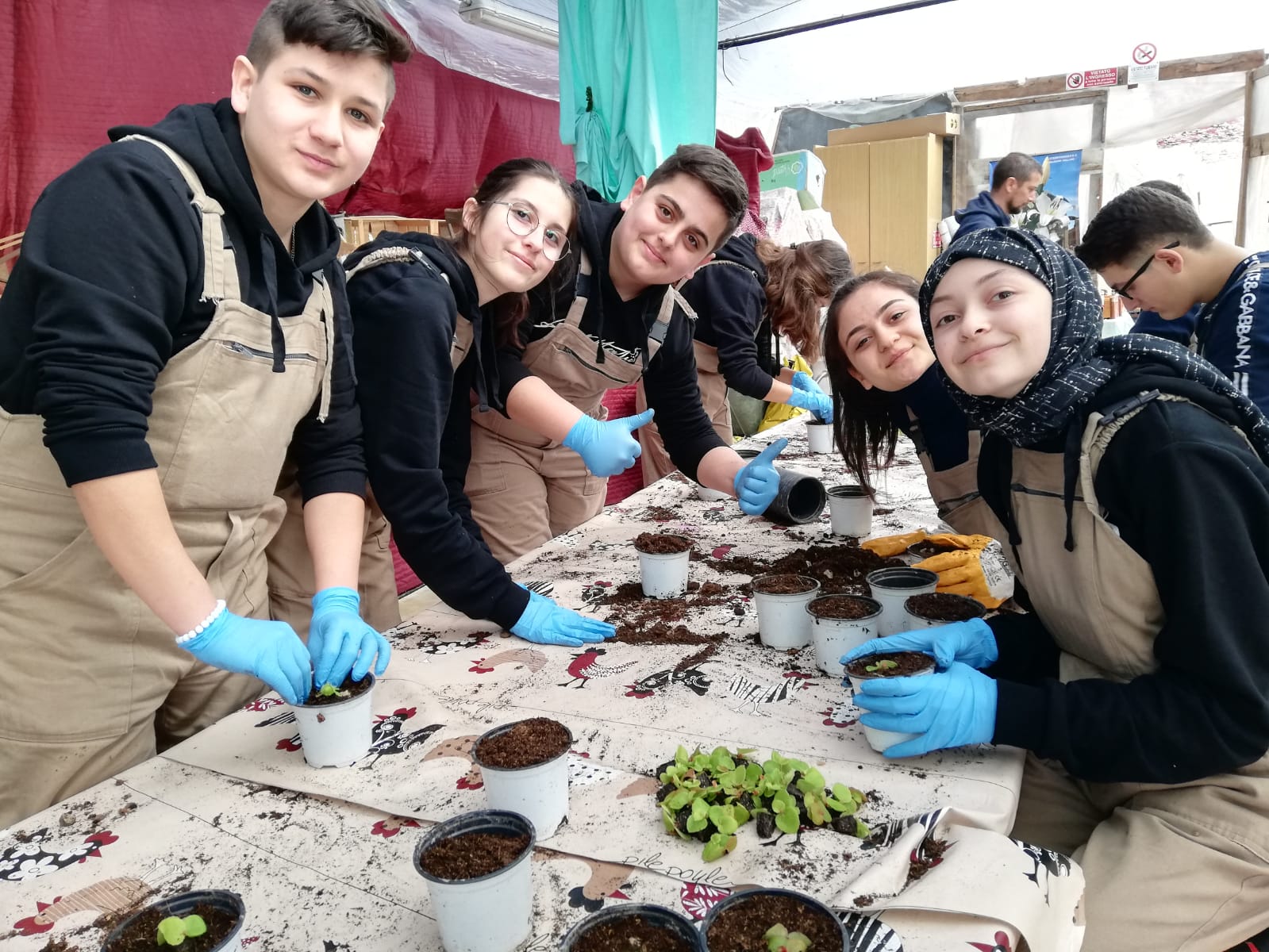 Tarım Lisesi öğrencileri İtalya'da