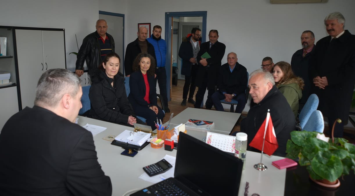 Değirmenci’den Çetin’e nezaket ziyareti