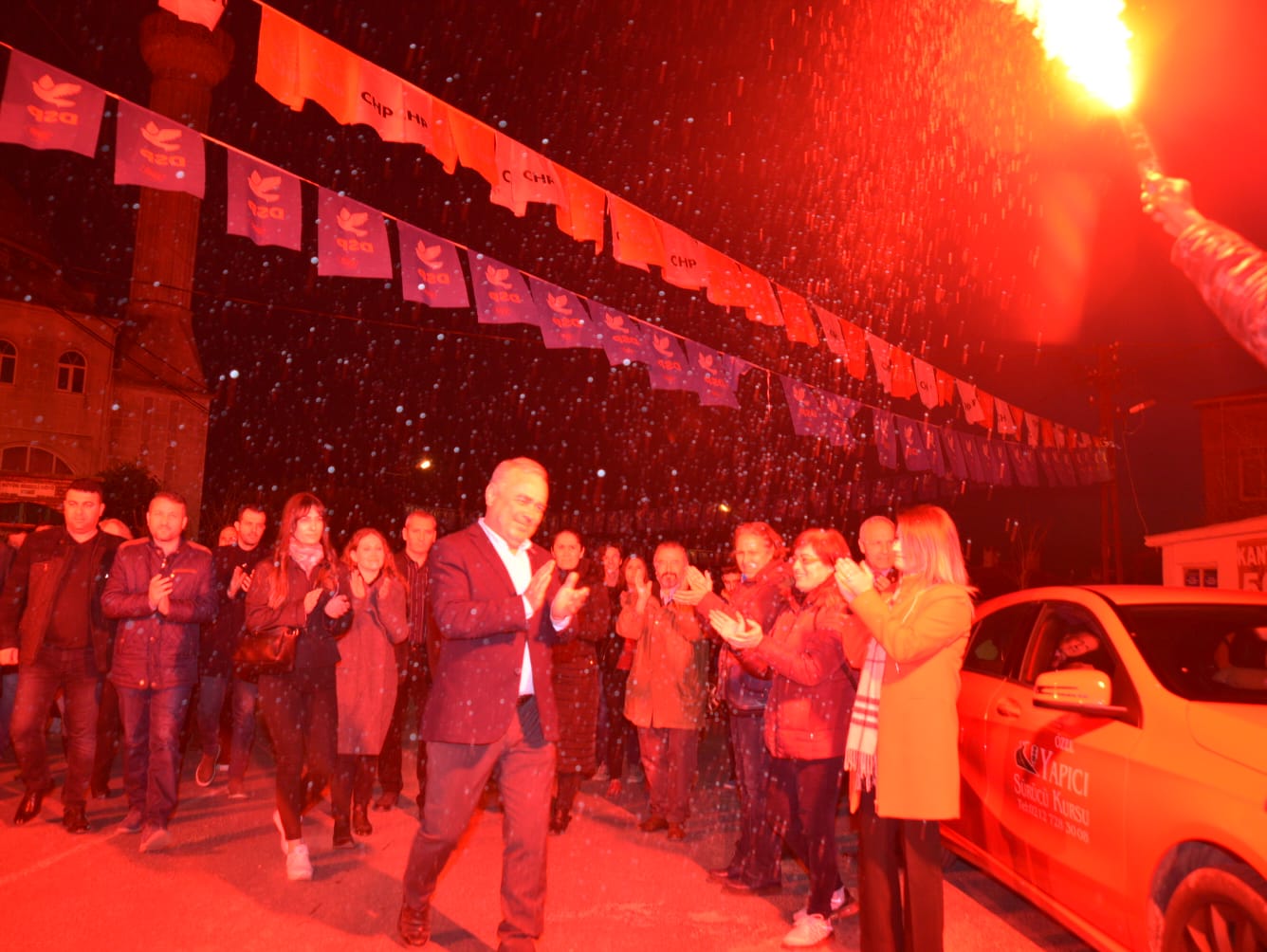 Değirmenci, Büyüksinekli halkıyla buluştu