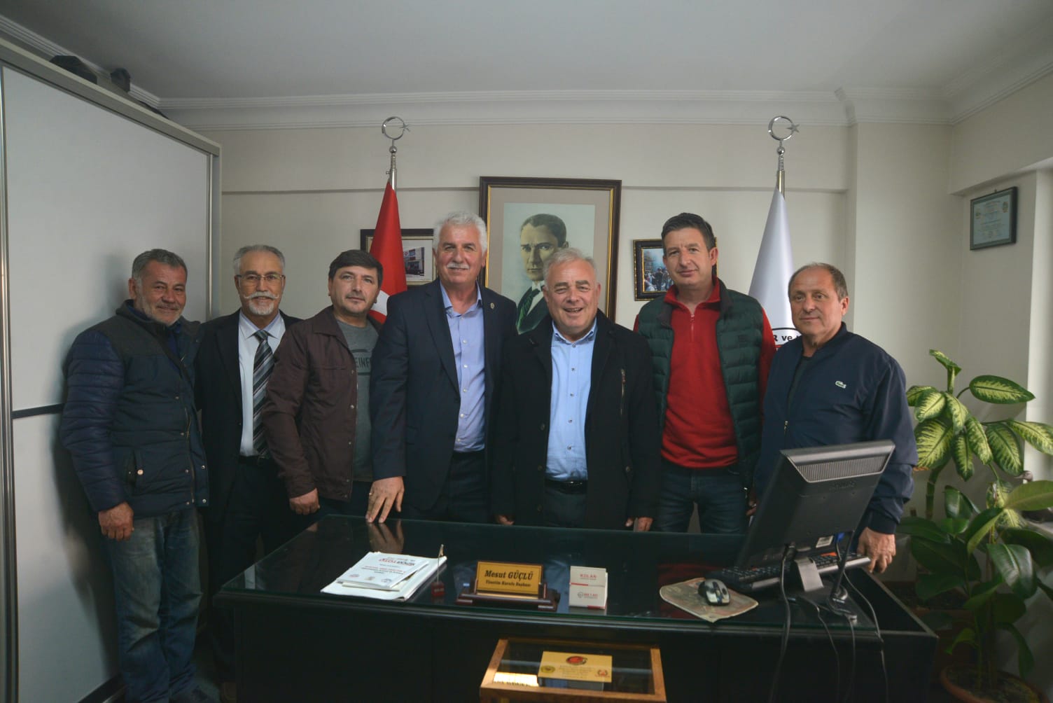 Değirmenci, Mesut Güçlü’yü ziyaret etti