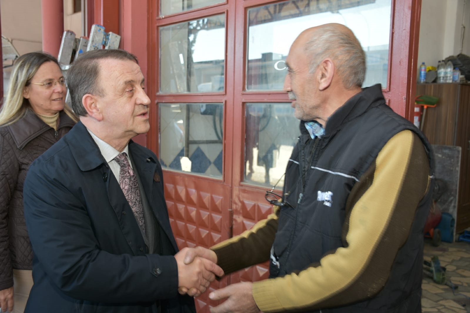 Işıklar Sanayi Esnafı Ziyaretini Sürdürdü