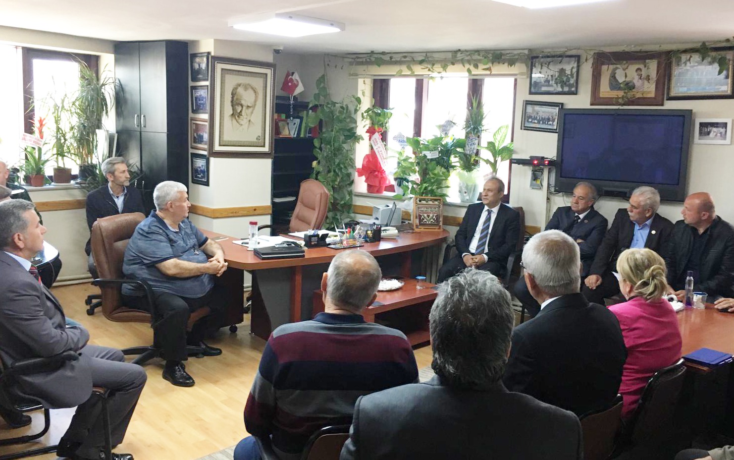 Kaymakam Ali Partal’dan Eren’e ziyaret