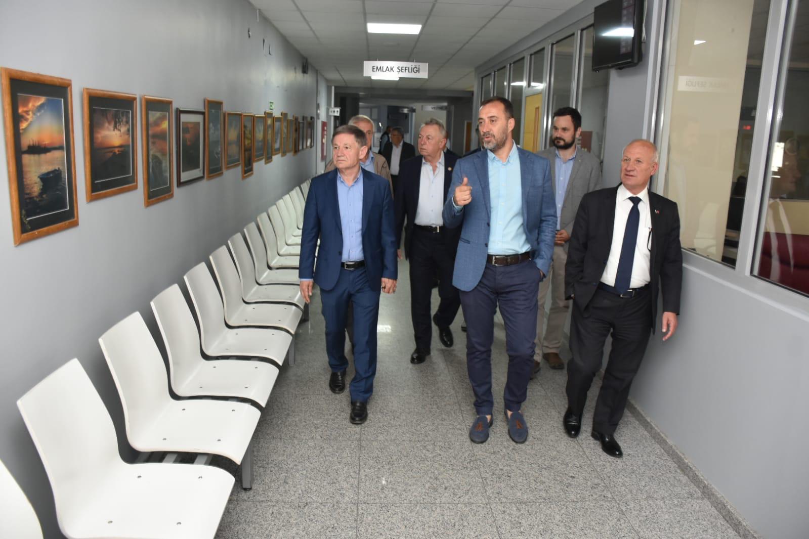 Eski başkanlardan Yılmaz’a hayırlı olsun ziyareti