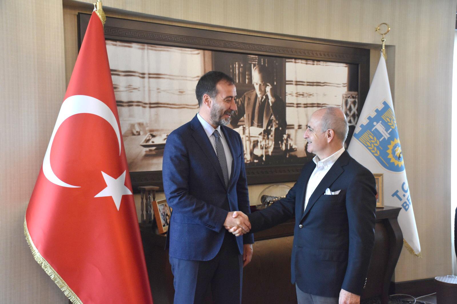 Hasan Akgün’den Başkan Yılmaz’a Ziyaret