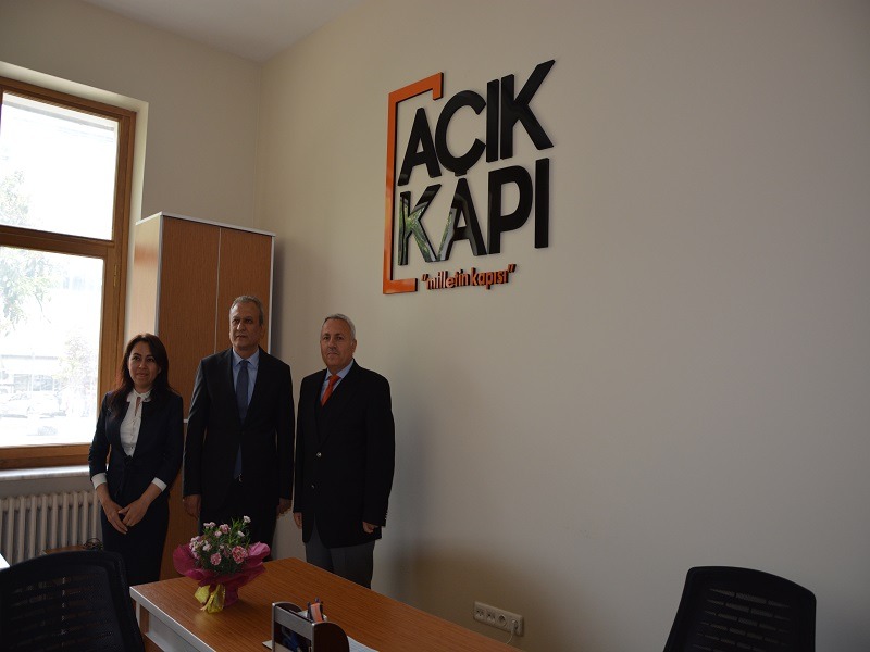 Kaymakamlıktaki ‘Açık Kapı’nız