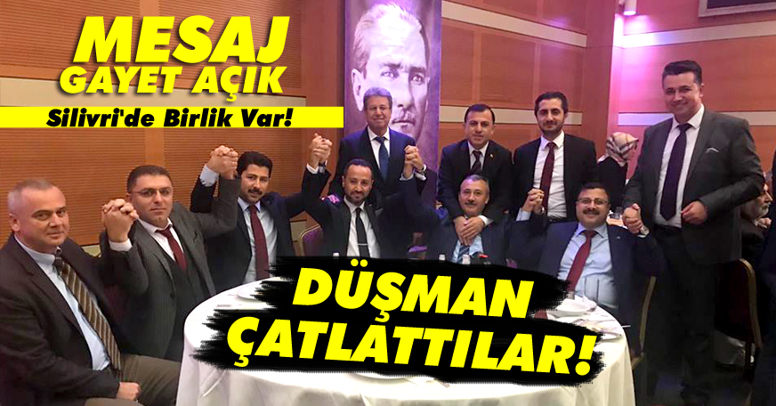 Silivri'de birlik var! AK Adaylar düşman çatlattı