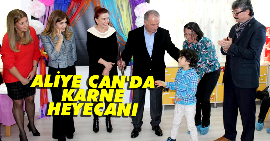Aliye Can'da karne heyecanı