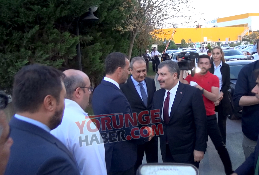 Sağlık Bakanı Fahrettin Koca Silivri'de