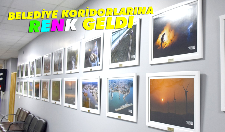 Belediye koridorları fotoğraf sergisine döndü