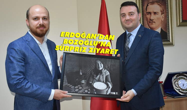 Bilal Erdoğan, Mutlu Bozoğlu'nu ziyaret etti