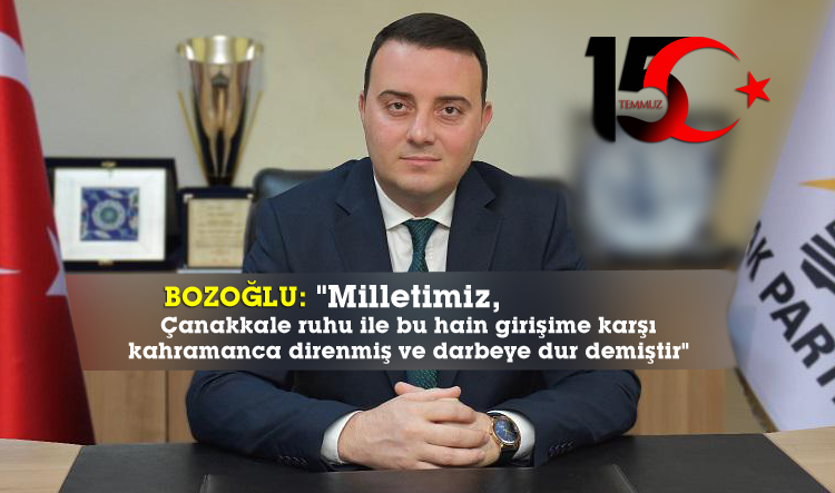 Mutlu Bozoğlu'nun 15 Temmuz mesajı