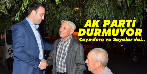 Silivri'de AK Parti, sahayı boş bırakmıyor