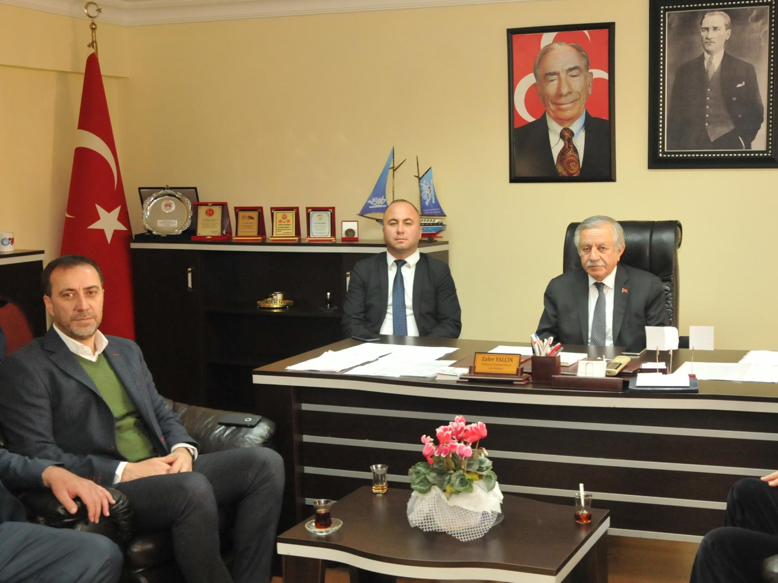 Celal Adan, Volkan Yılmaz’a destek için geldi