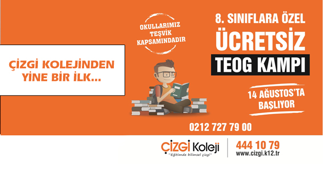 Çizgi Kolejinden Ücretsiz TEOG Kampı