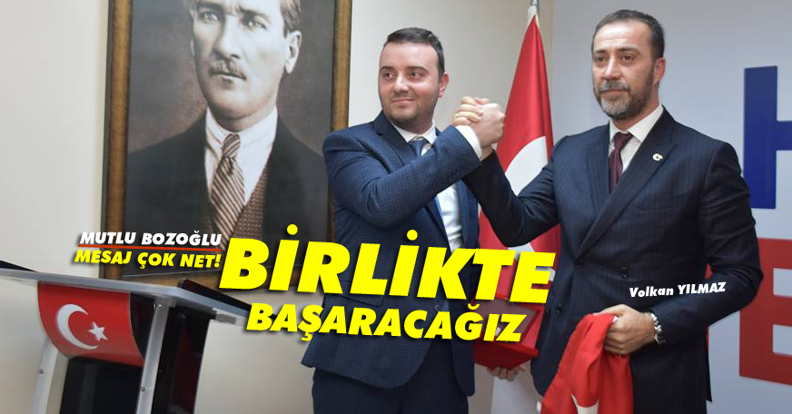 Cumhur İttifakı adayı Volkan Yılmaz, AK Parti'ye geldi