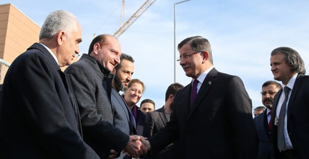 Davutoğlu, Silivri'ye geldi