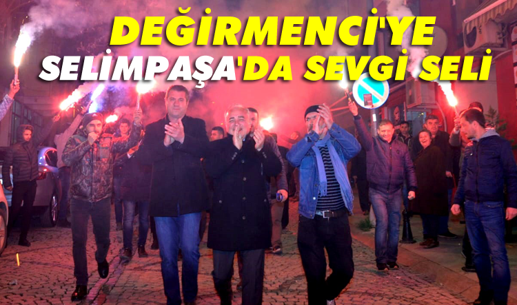 Değirmenci'ye Selimpaşa'da sevgi seli