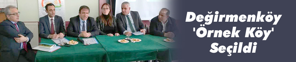 Değirmenköy, 'örnek köy' seçildi